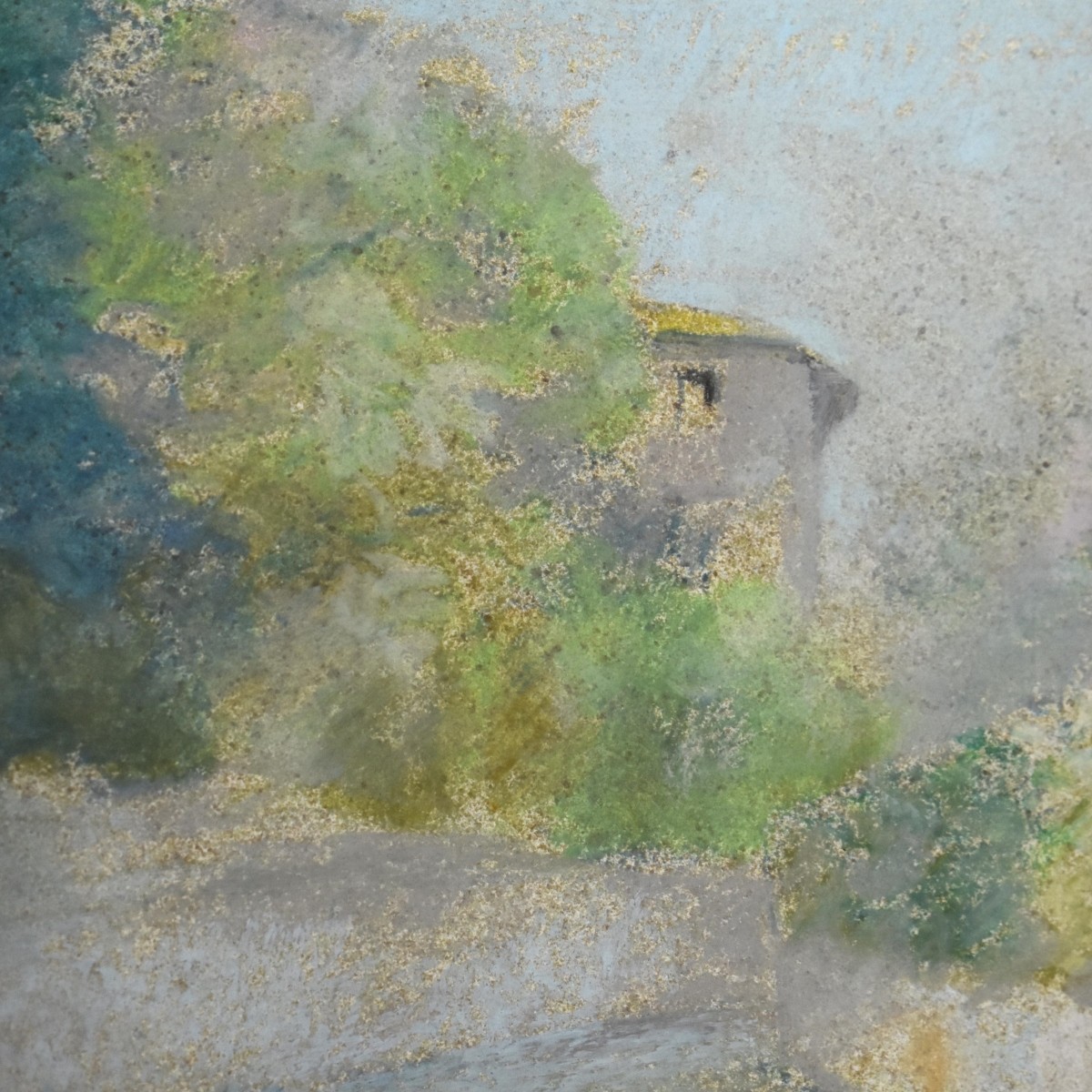 Pastel Landscape Painting