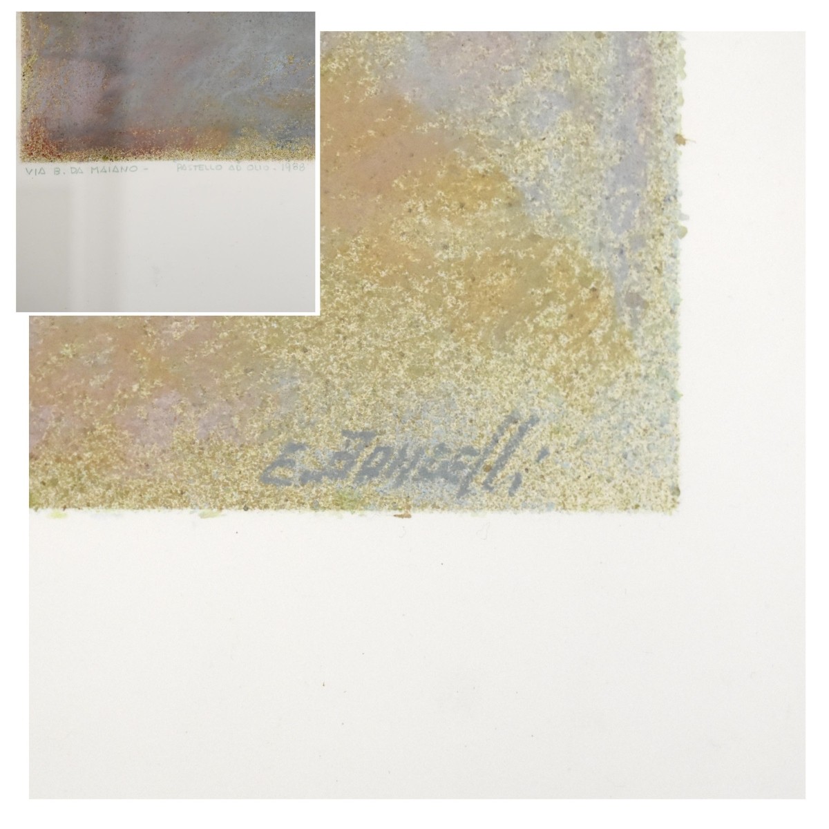 Pastel Landscape Painting