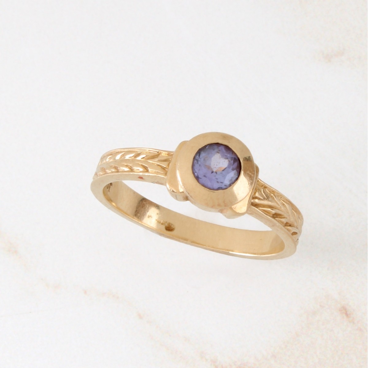 Tanzanite and 14K Ring