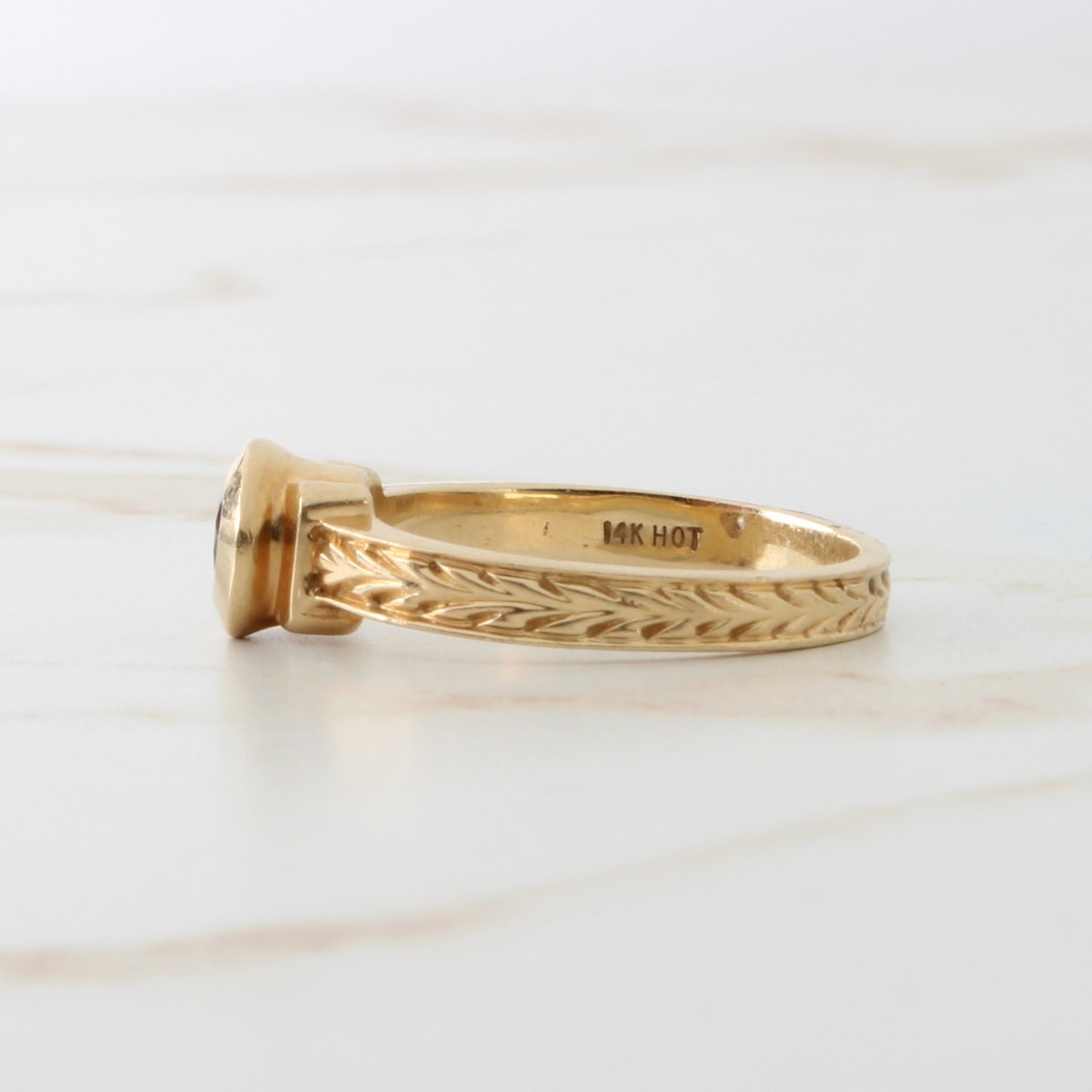 Tanzanite and 14K Ring