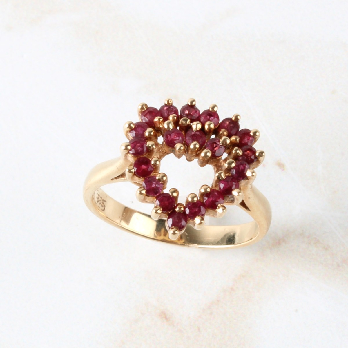 Ruby and 14K Ring