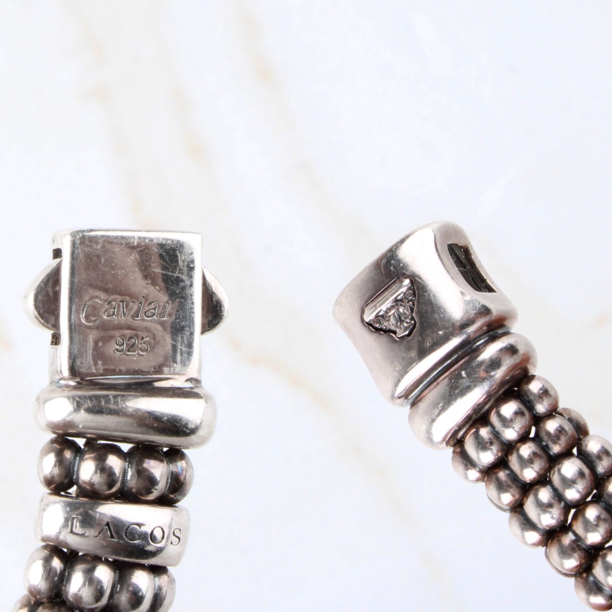 Lagos Ceramic Single Bead SIlver 925 Necklace