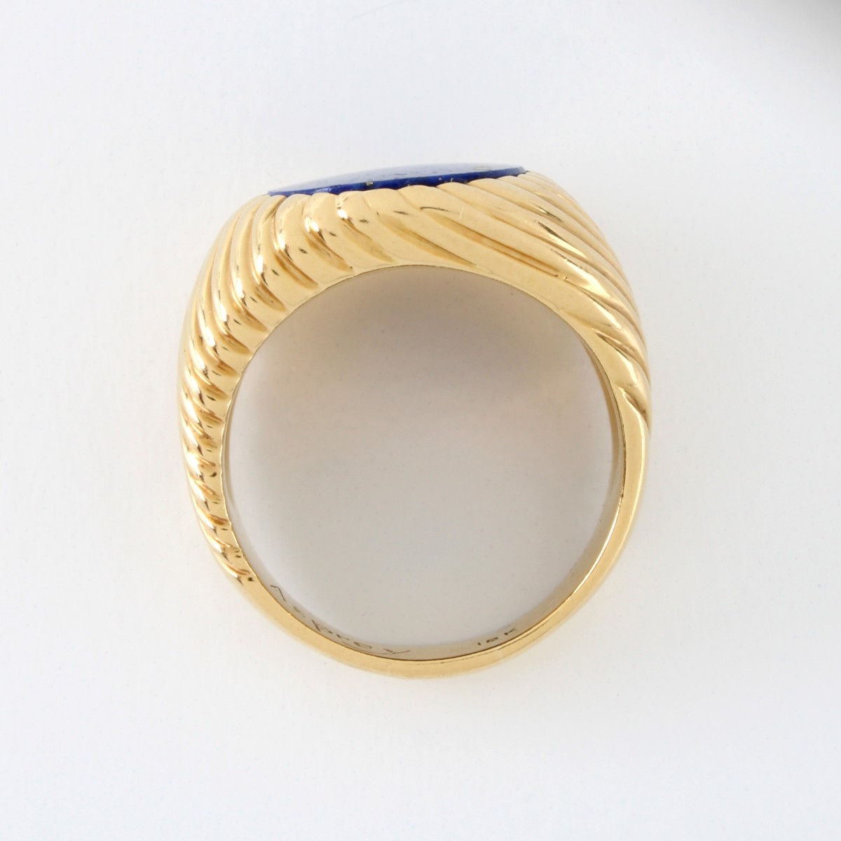 Asprey Lapis Lazuli and 18K Ring