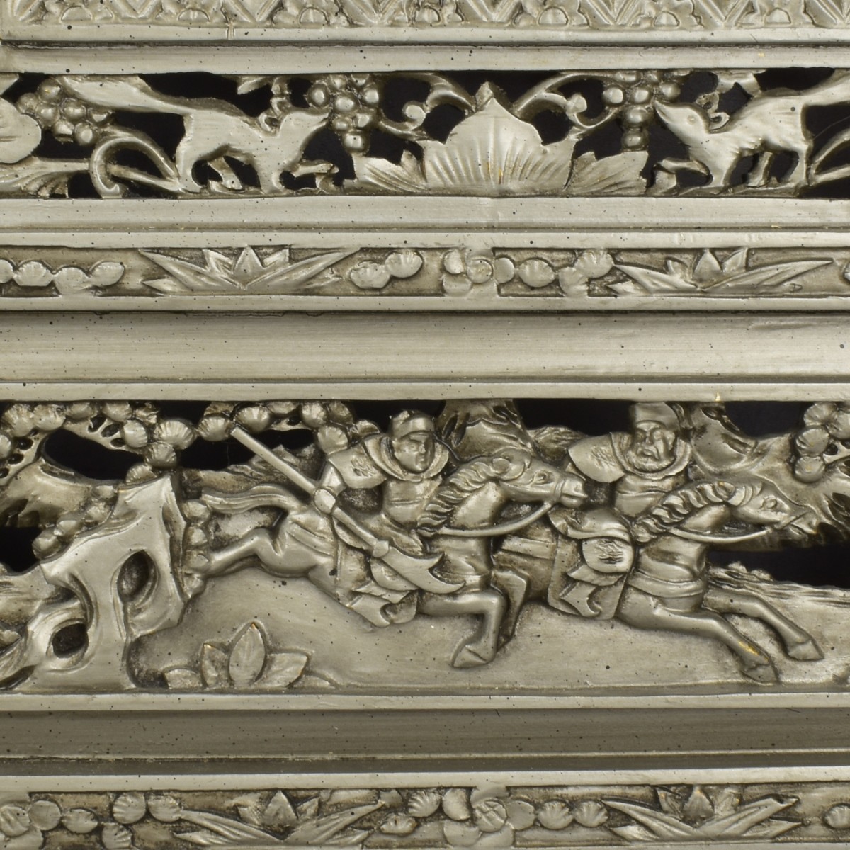 Antique Chinese Carved Wood Panels