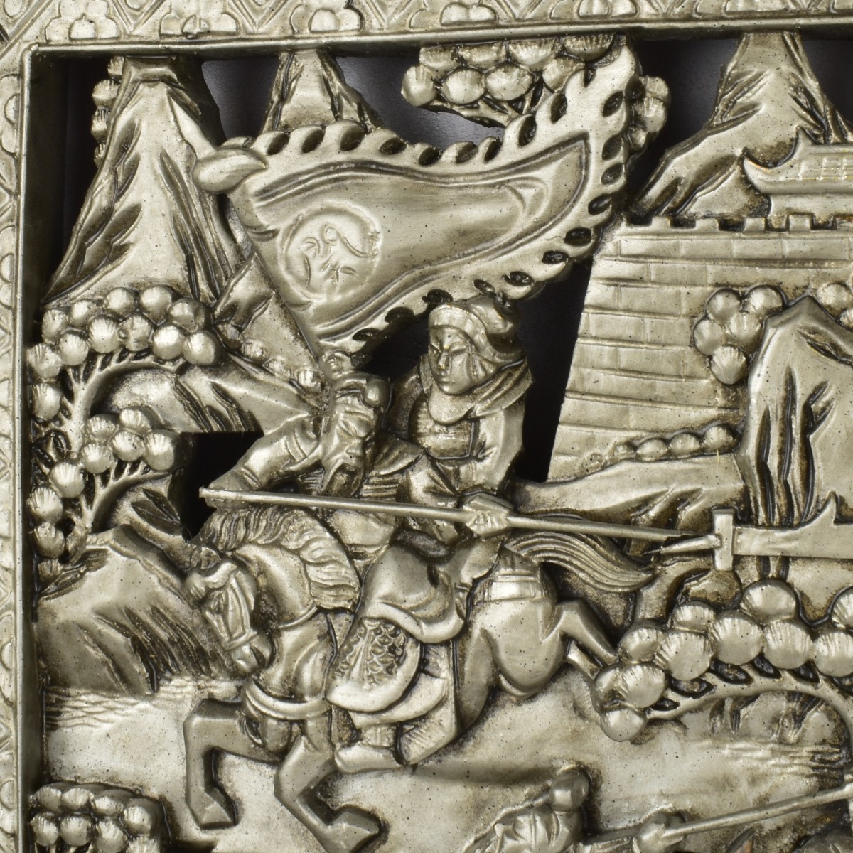 Antique Chinese Carved Wood Panels