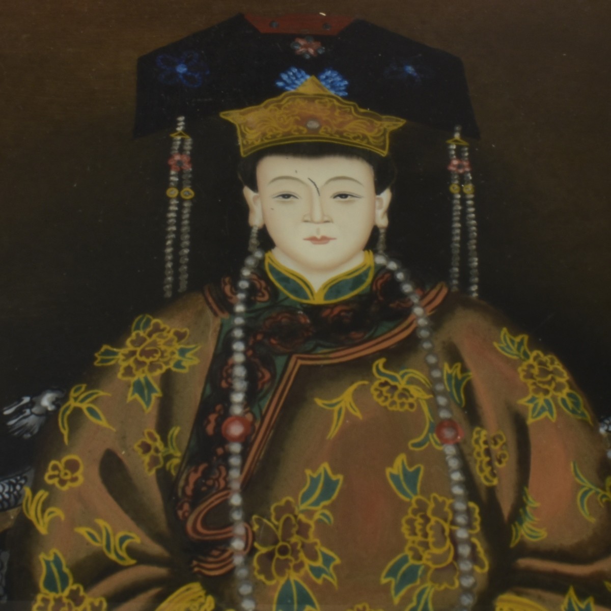 Chinese Reverse Painted Portraits