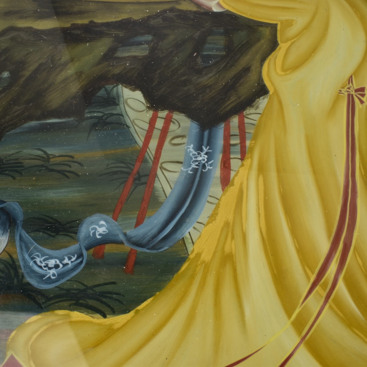 Chinese Reverse Painted Portraits