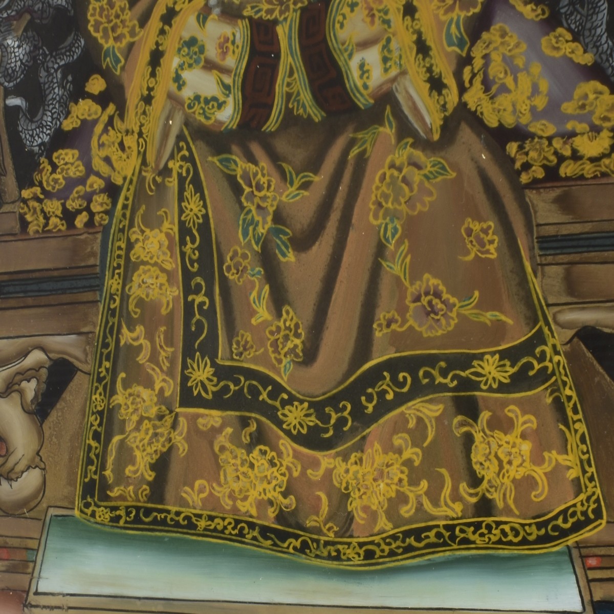 Chinese Reverse Painted Portraits