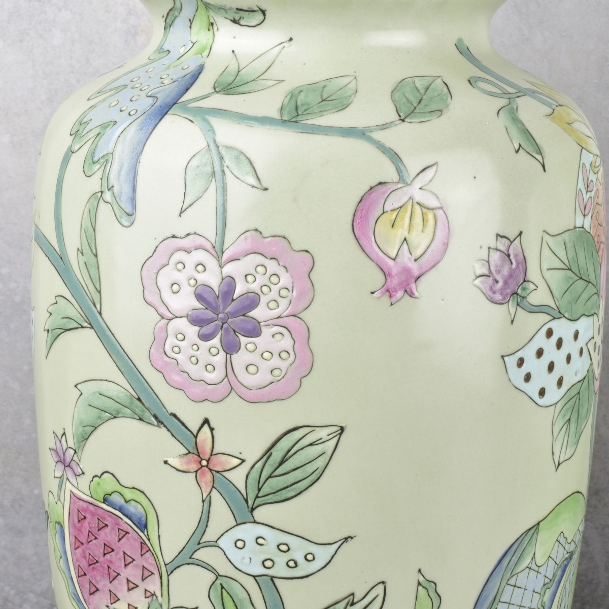 Chinoiserie Porcelain Lamps