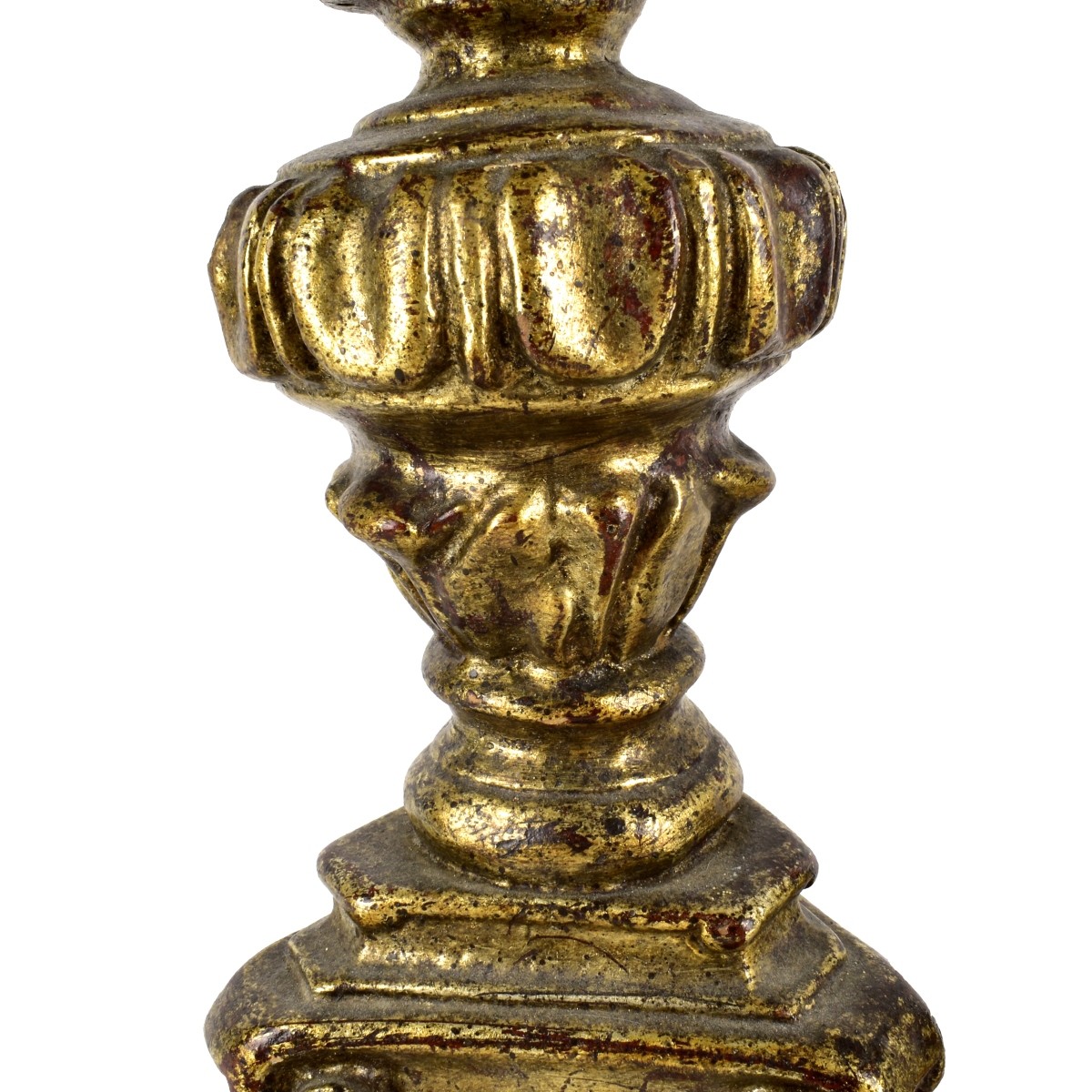 Pair of Louis XVI Style Giltwood Lamps