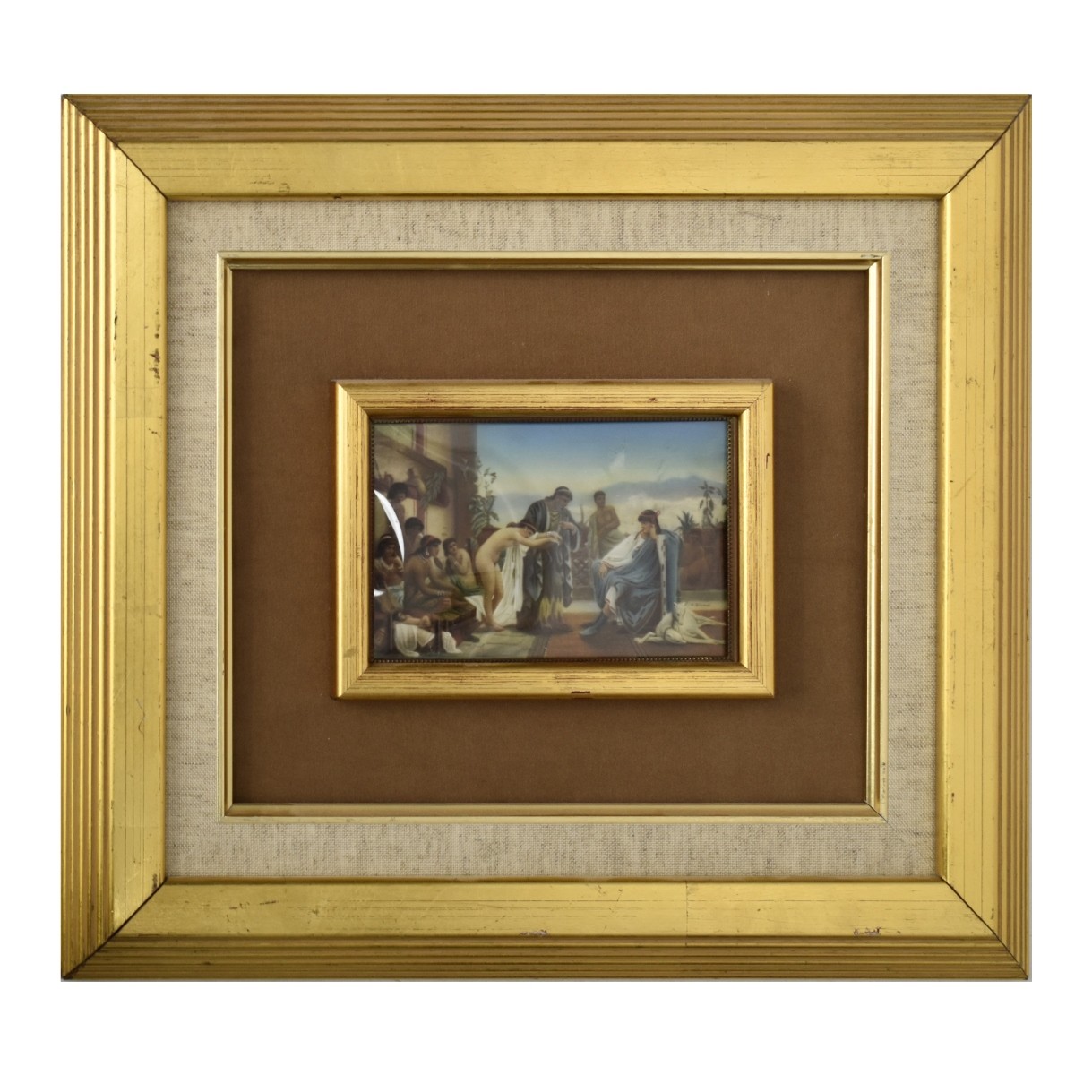 Framed Orientalist Lithograph