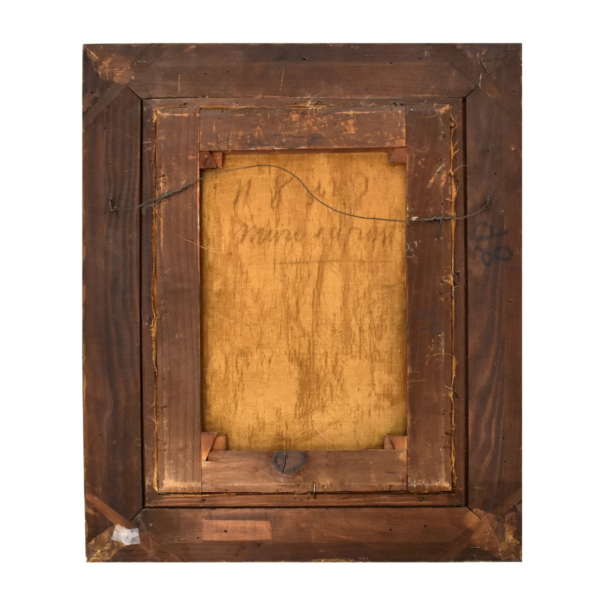 Antique Oil on Canvas of a Landscape