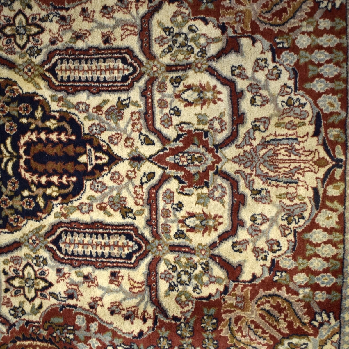 Semi-antique Karastan Heriz Wool Rug