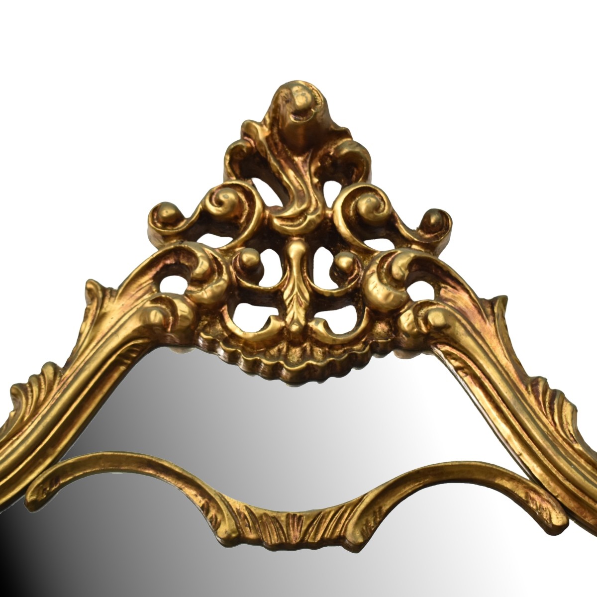 Antique Rococo Style Console and Mirror