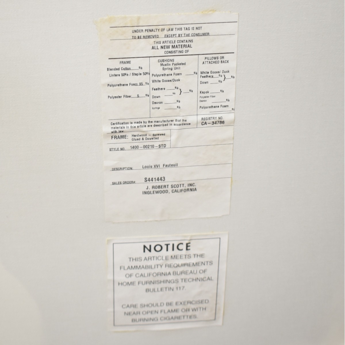 J. Robert Scott Arm Chair