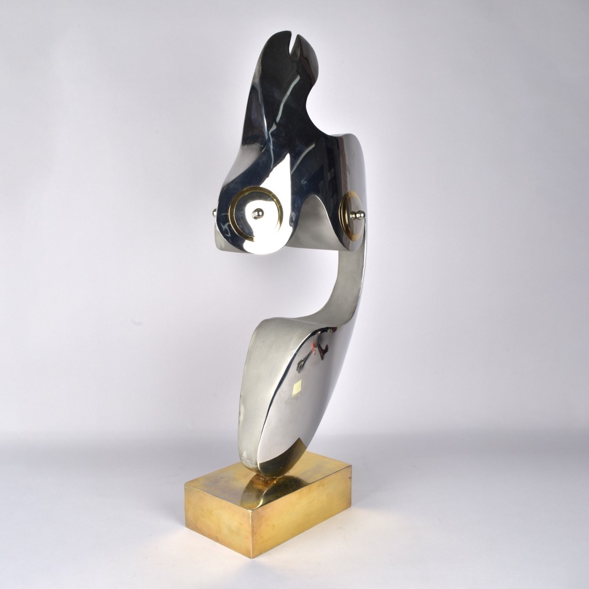 Abstract Sculpture of Woman's Torso
