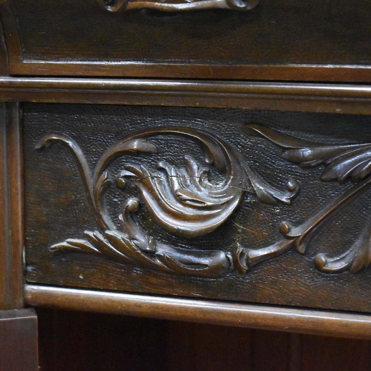 Antique Wood Bar Cabinet