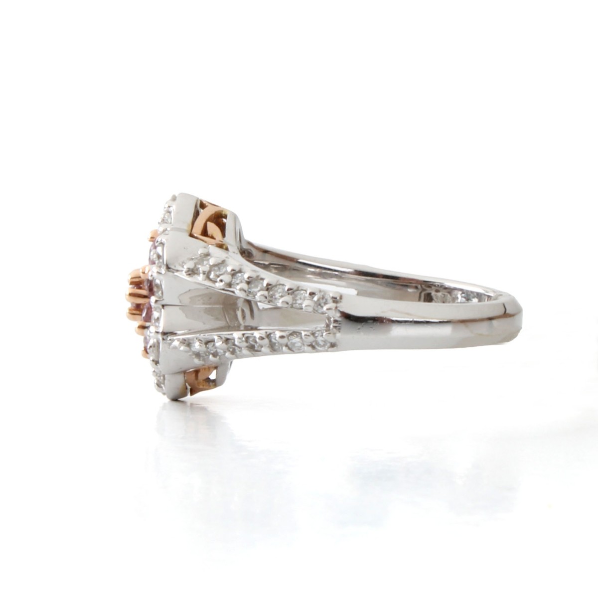 Diamond and 18K Ring