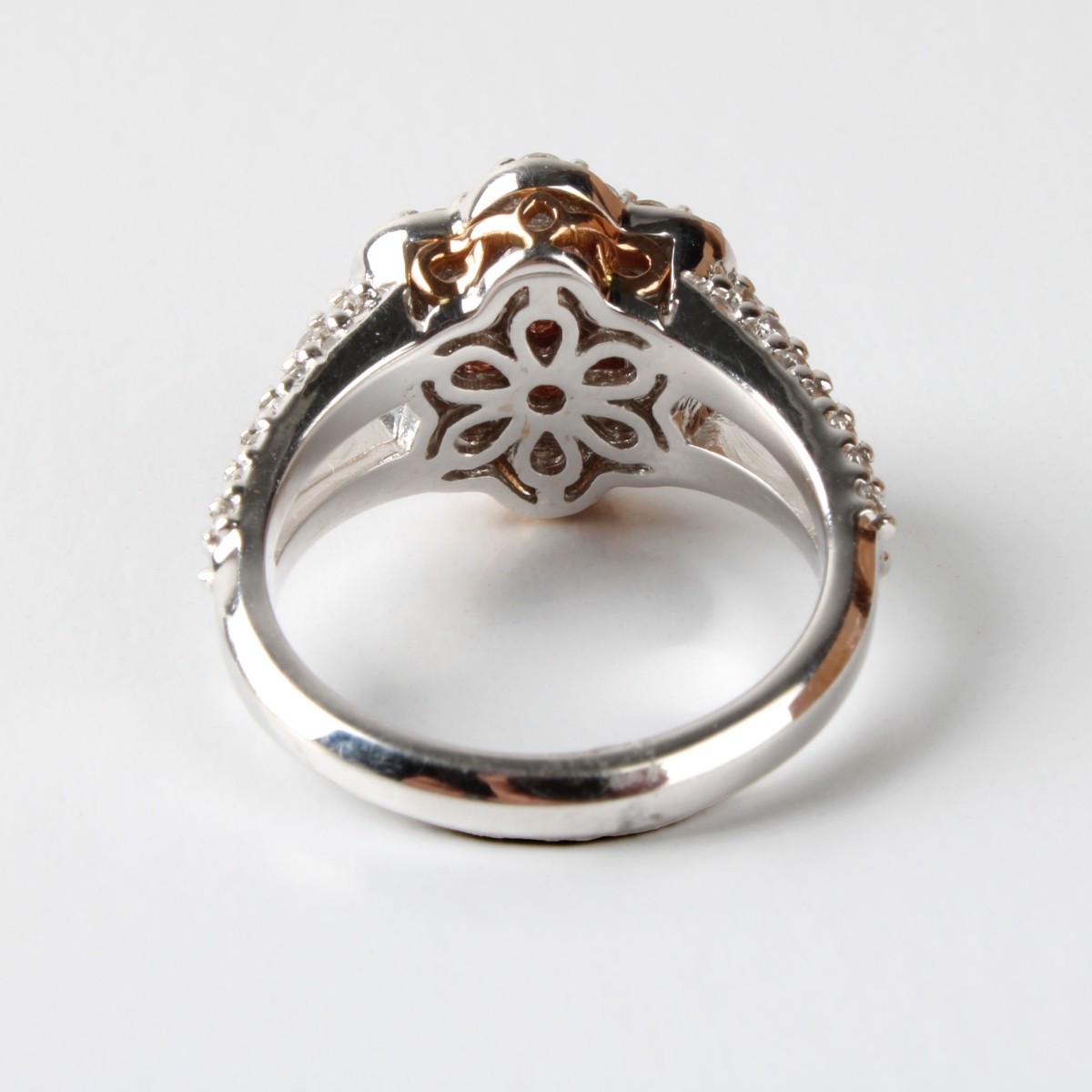 Diamond and 18K Ring