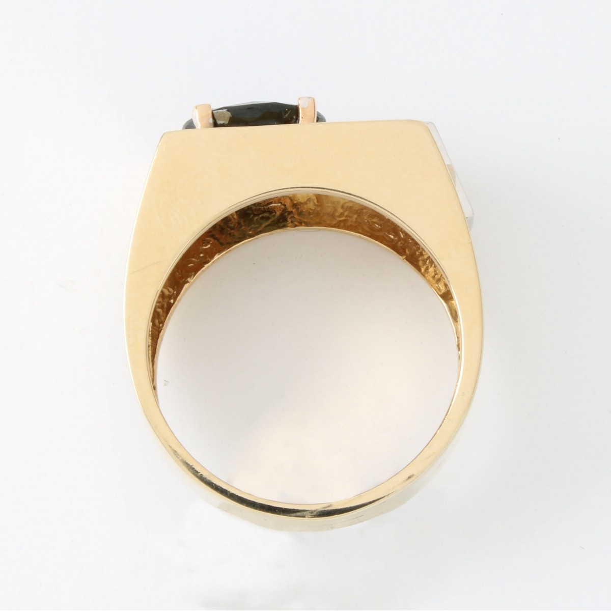 Sapphire, Diamond and 18K Ring