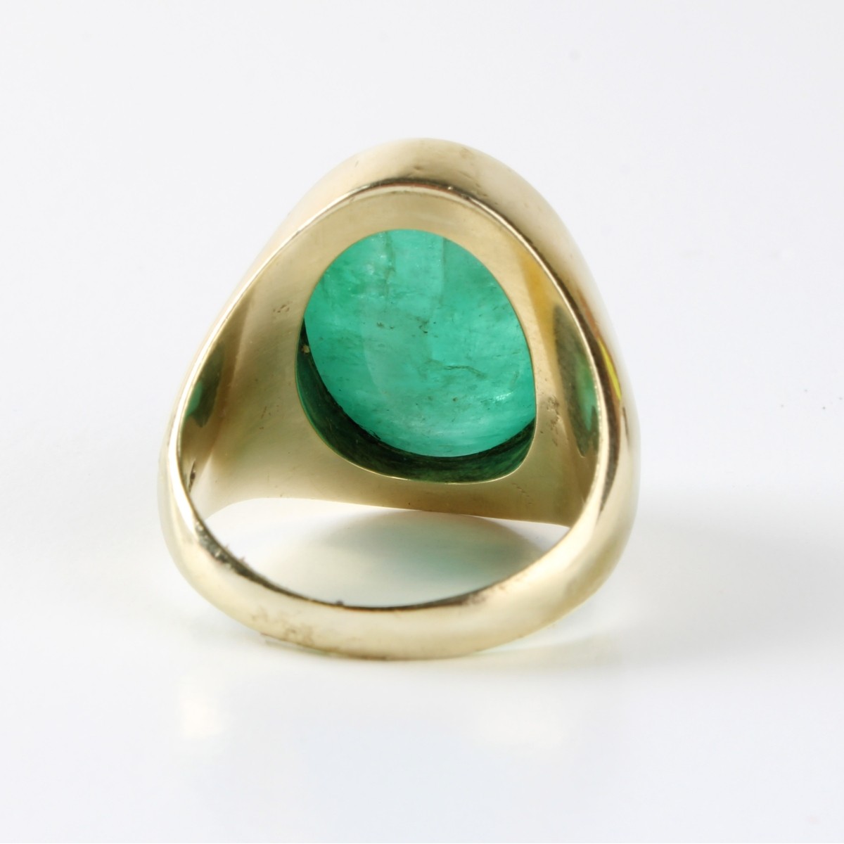 Emerald and 14K Ring