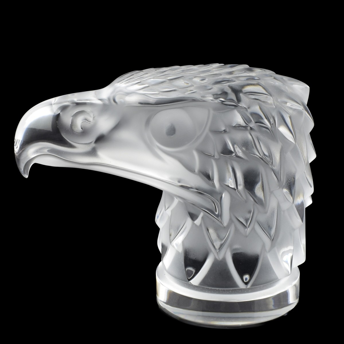 Lalique "Tete D'Aigle Eagle Head Sculpture