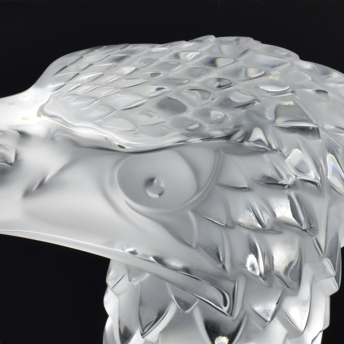 Lalique "Tete D'Aigle Eagle Head Sculpture
