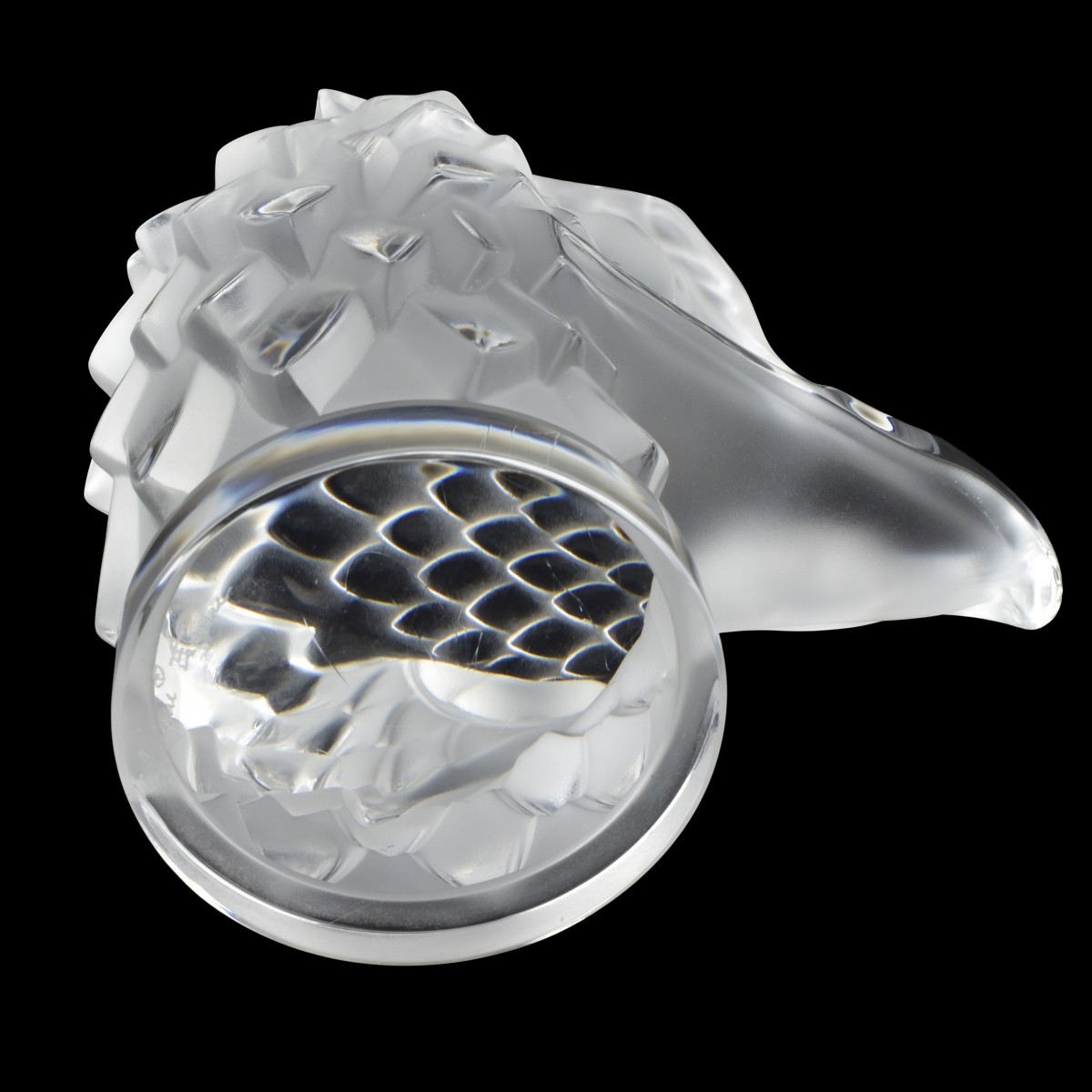 Lalique "Tete D'Aigle Eagle Head Sculpture