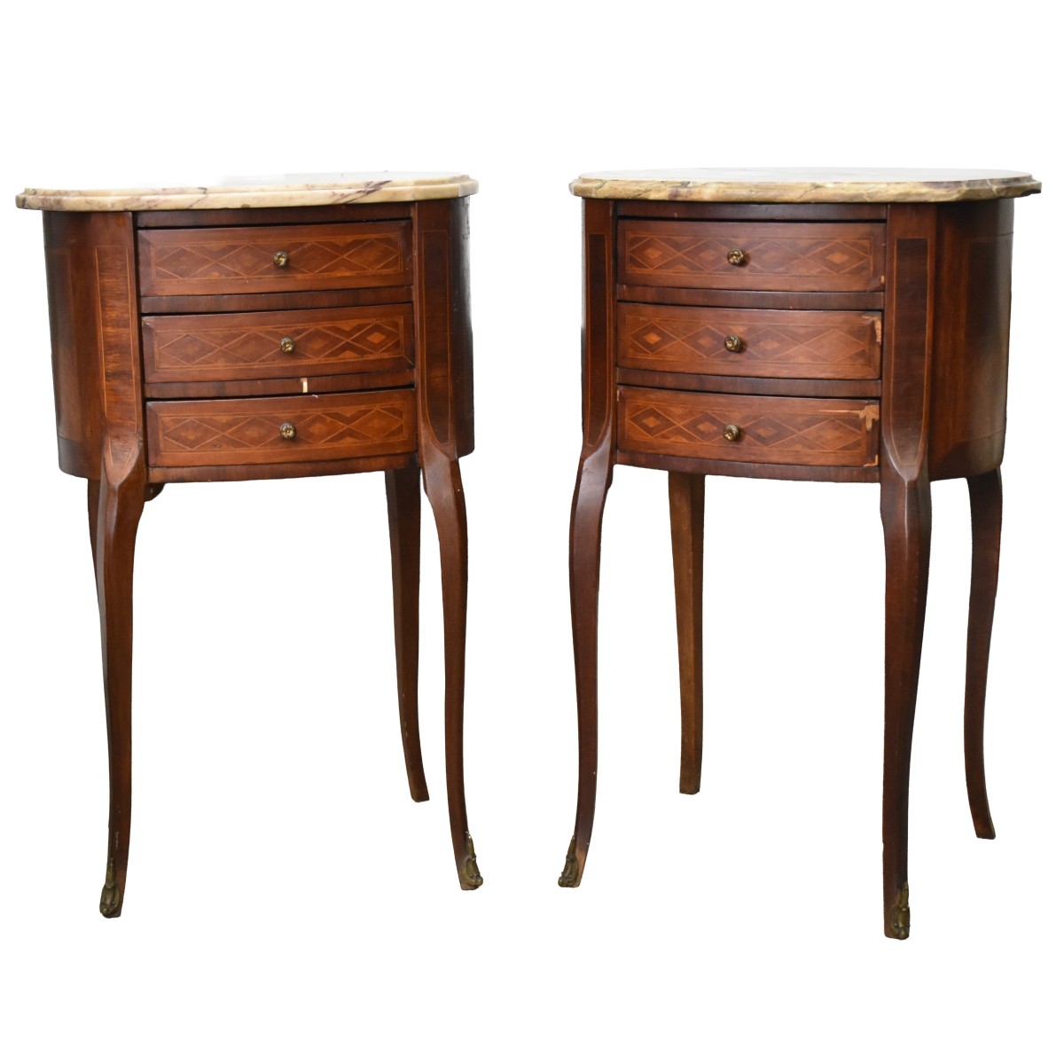 Pair of French Louis XV Style Tables