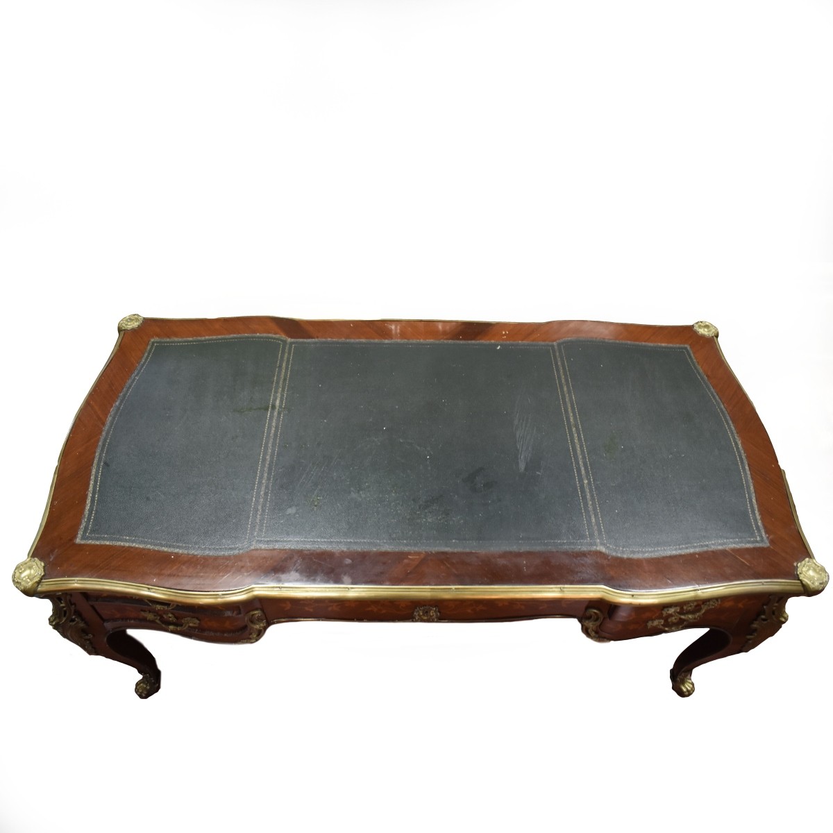 Louis XV Style Bronze Mounted Bureau Plat