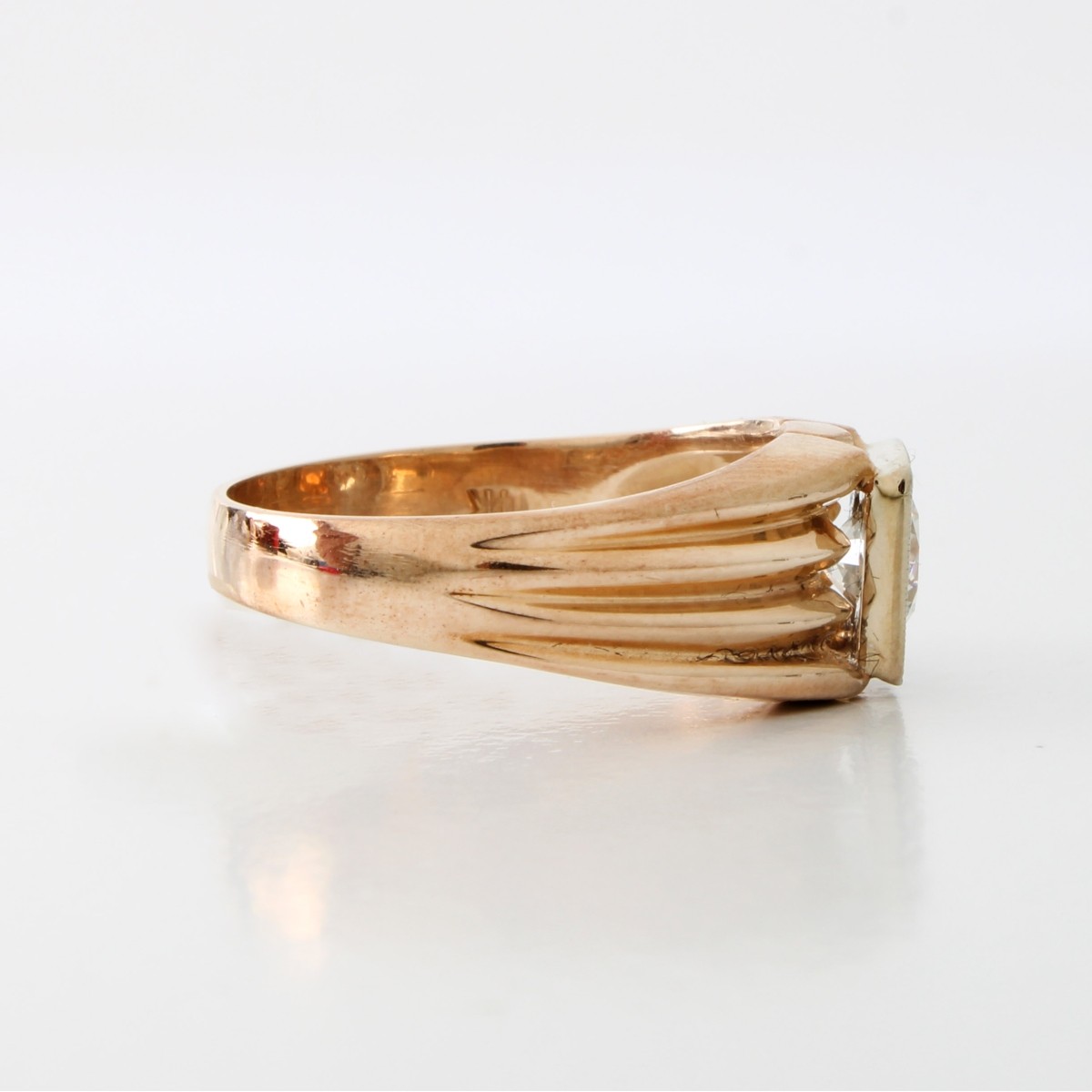 Diamond and 14K Ring