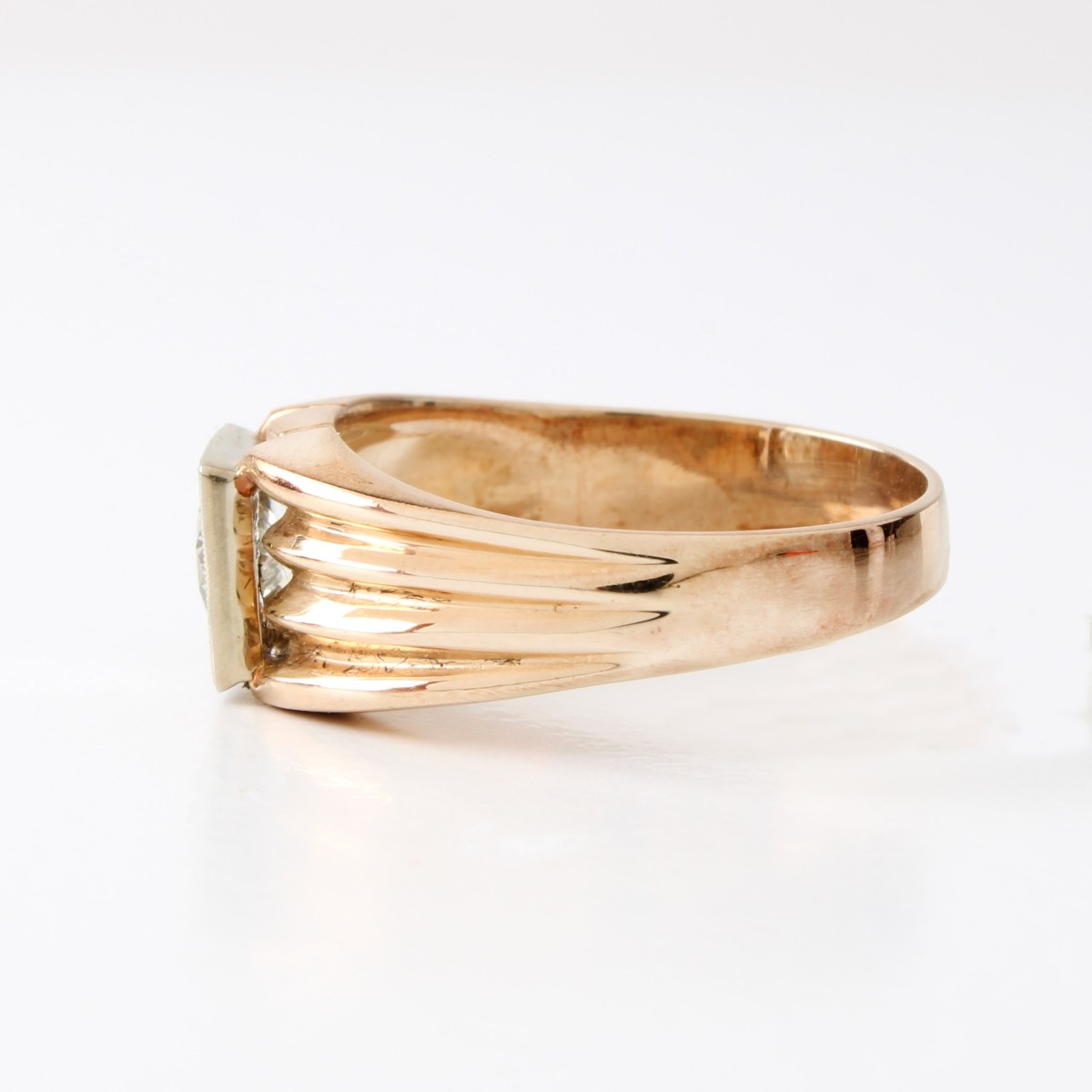 Diamond and 14K Ring