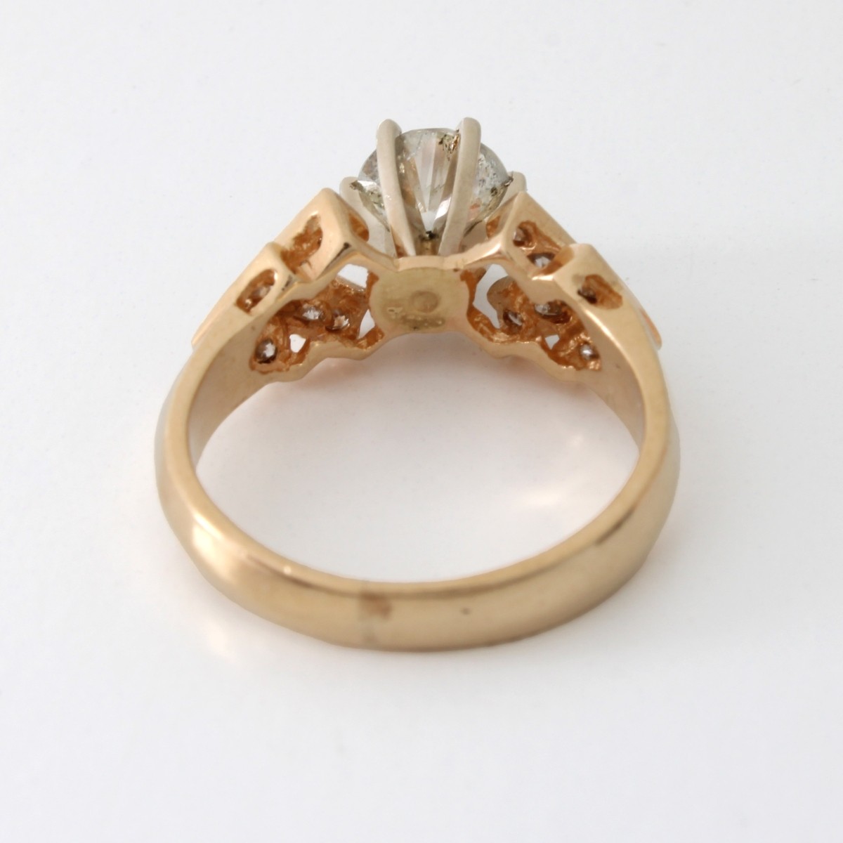 Diamond and 14K Ring