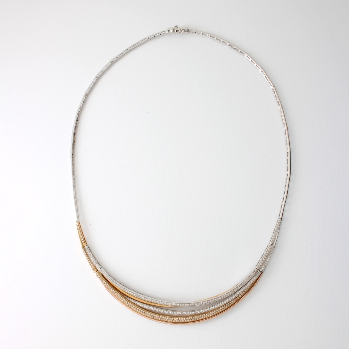 Diamond and 14K Necklace