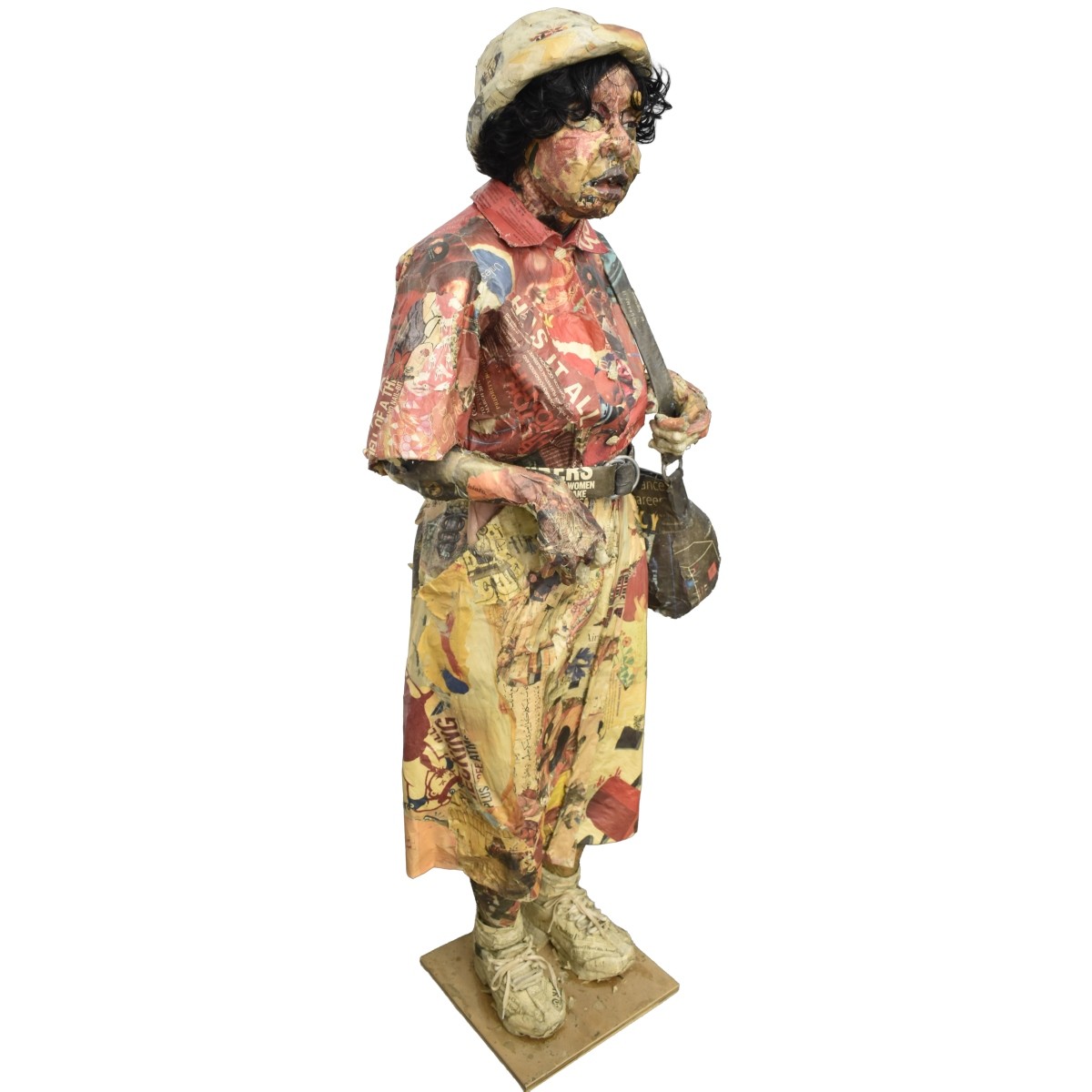 Life Size Paper Mache Lady