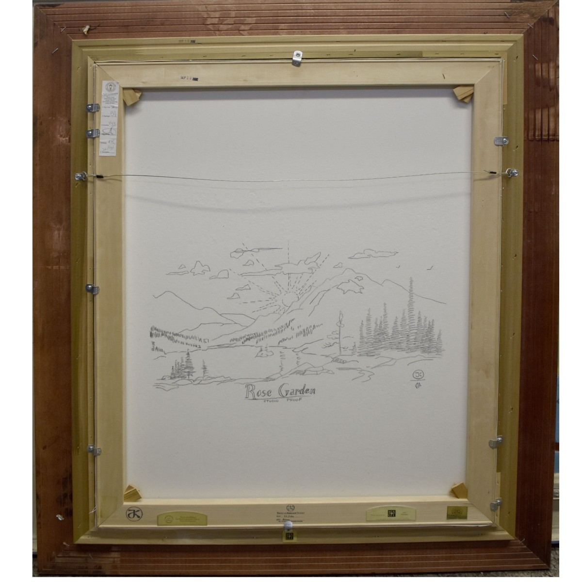 Thomas Kinkade, American (1958-2012)