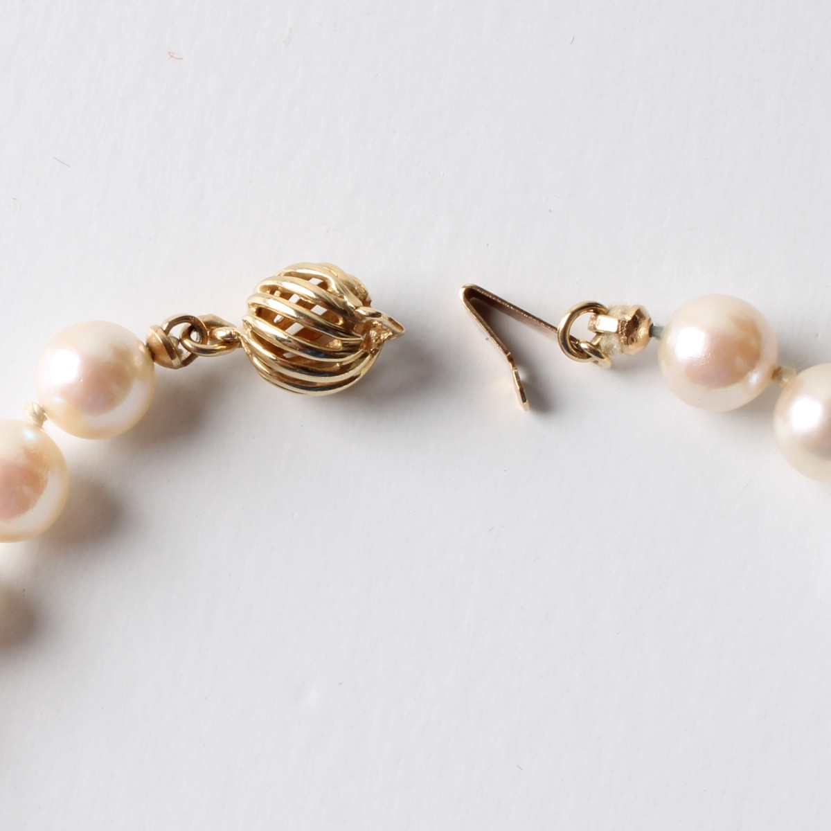 Pearl and 14K Necklace