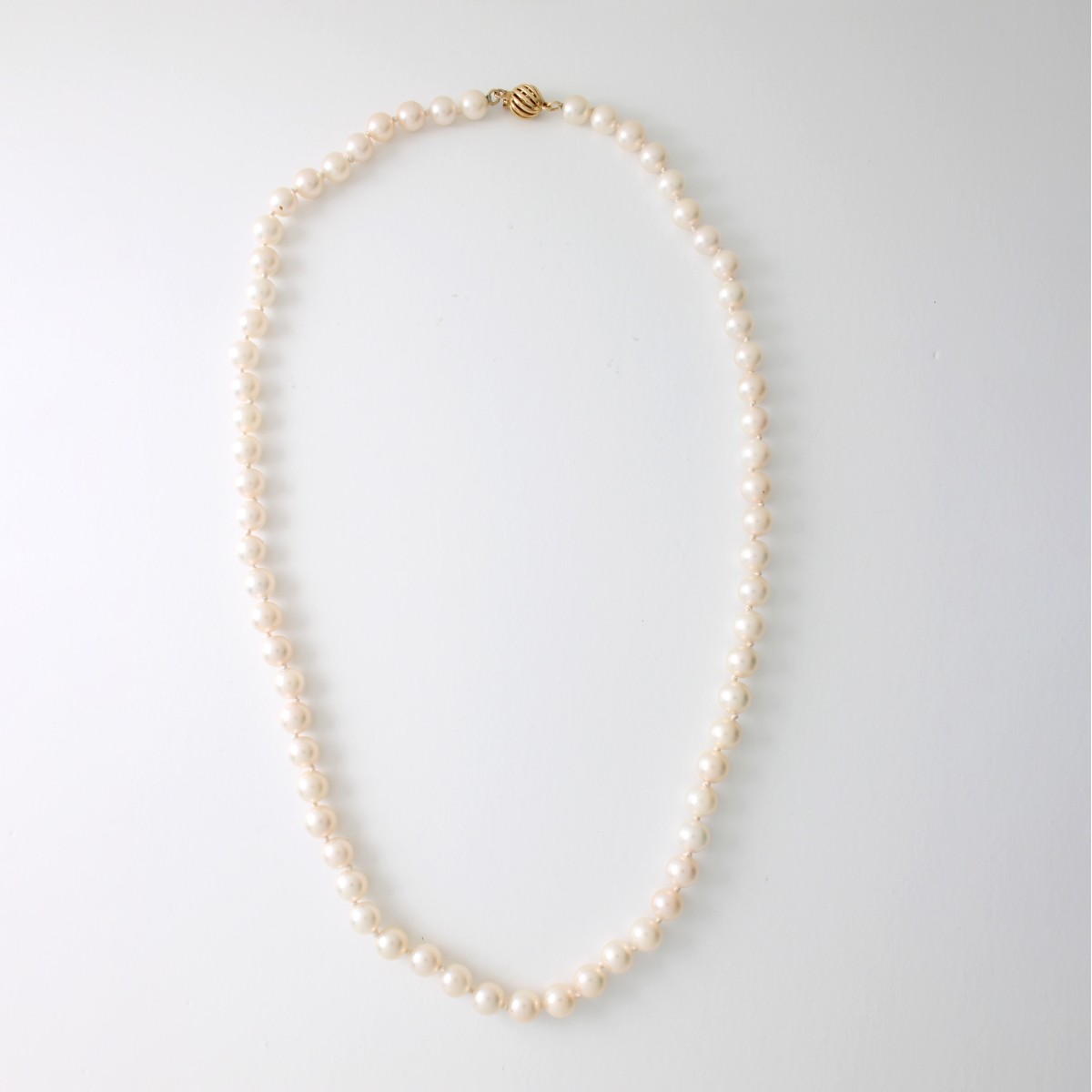Pearl and 14K Necklace
