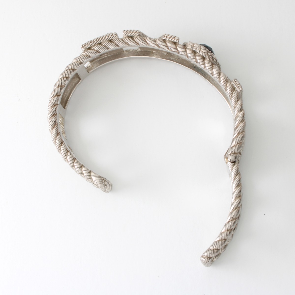 J Ripka Topaz and Sterling Bracelet