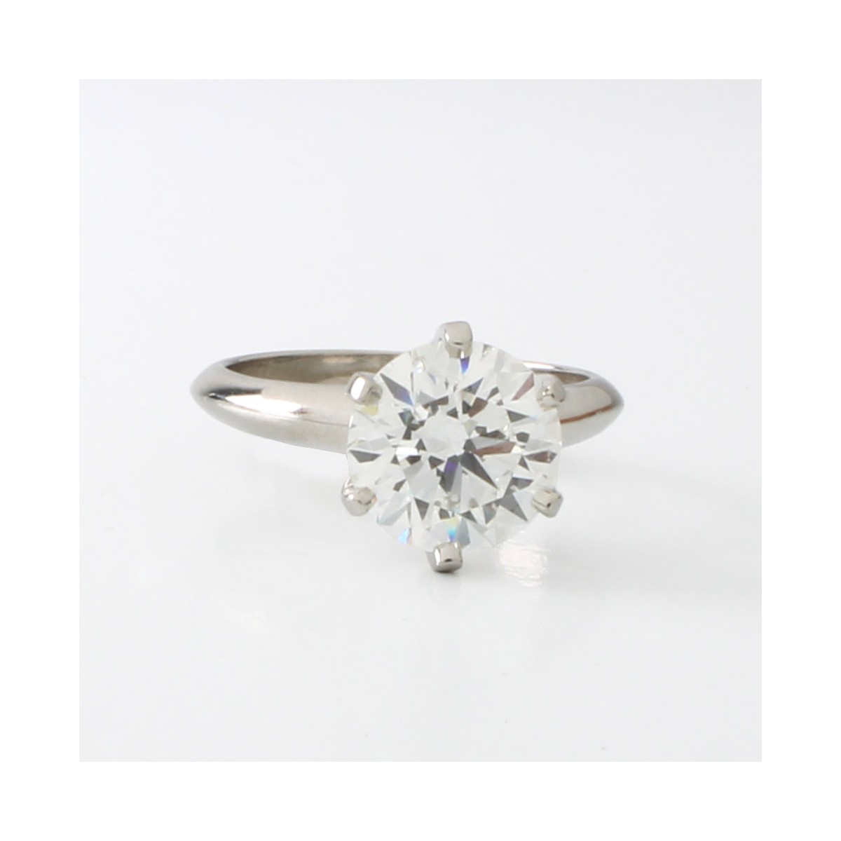 Tiffany & Co Diamond and Platinum Ring