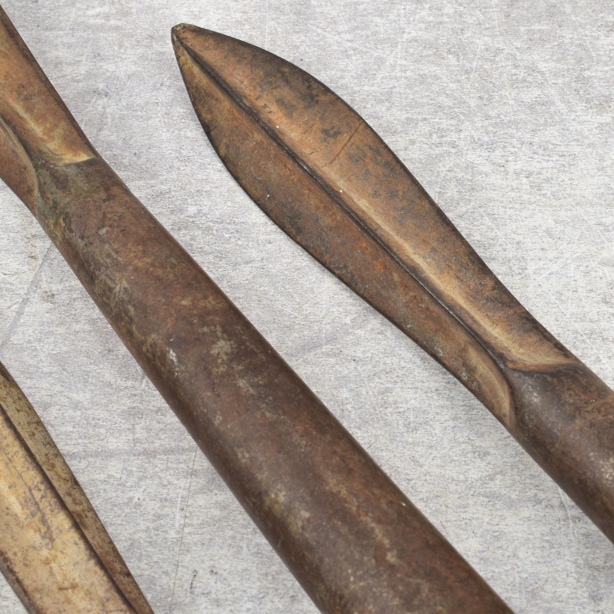 Archaic Bronze Spearheads