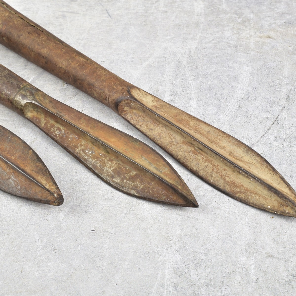 Archaic Bronze Spearheads