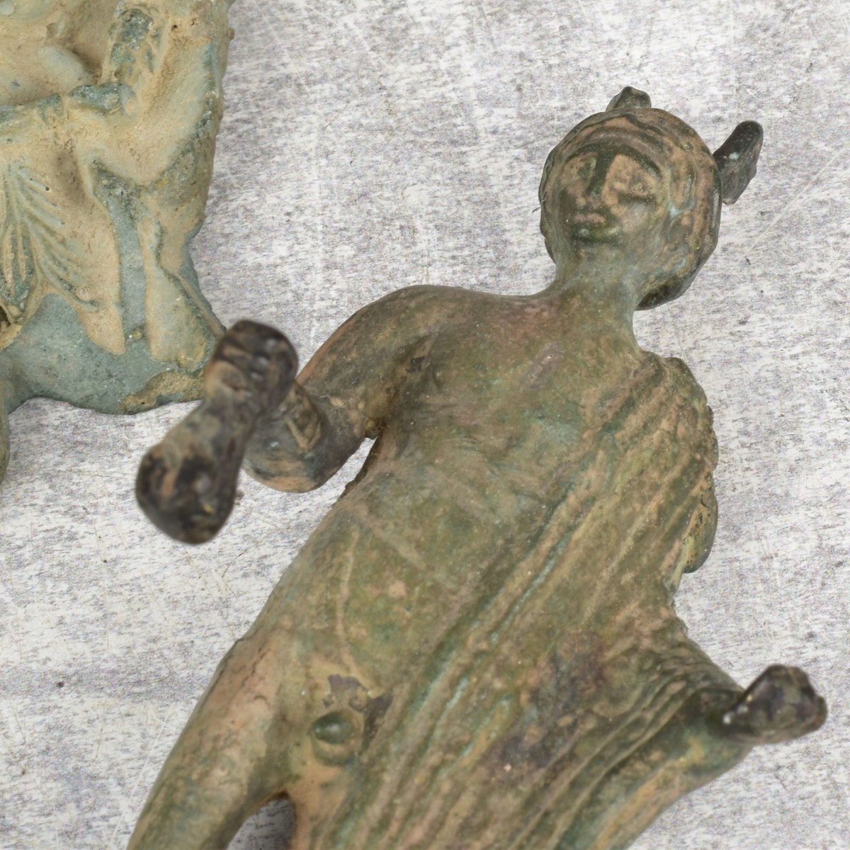 Antique Bronze/Stone/Glass Articles