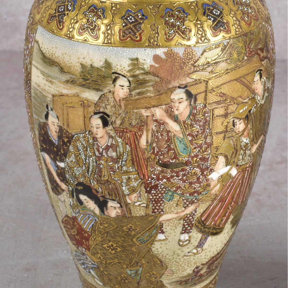 Japanese Satsuma Vases
