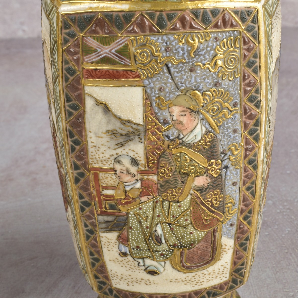 Japanese Satsuma Vases