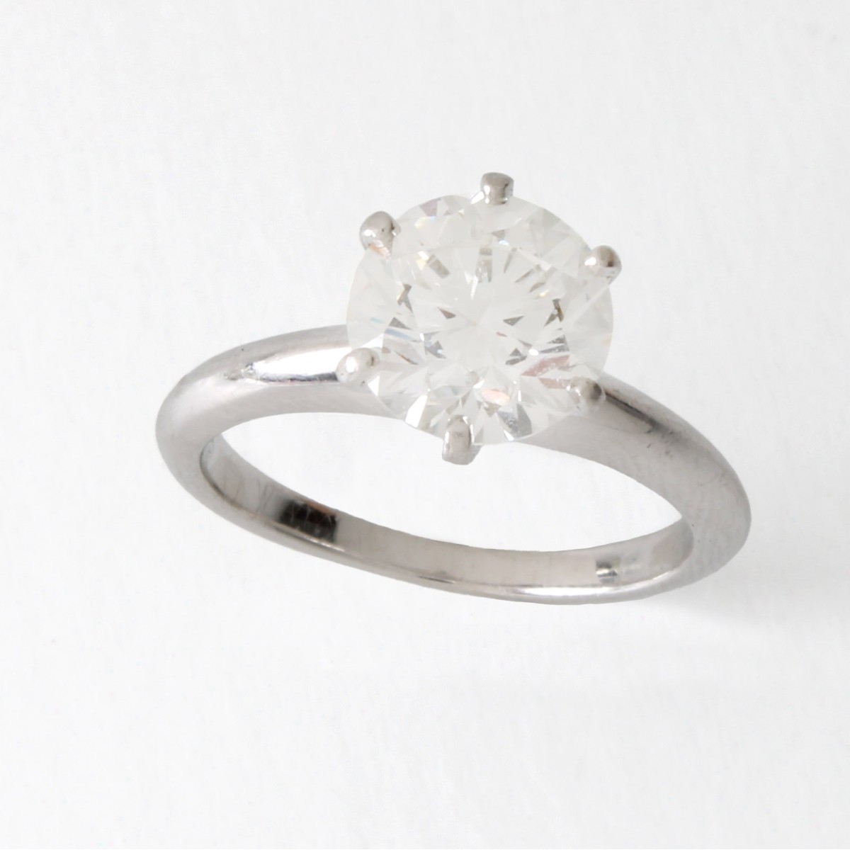 Tiffany & Co Diamond and Platinum Ring