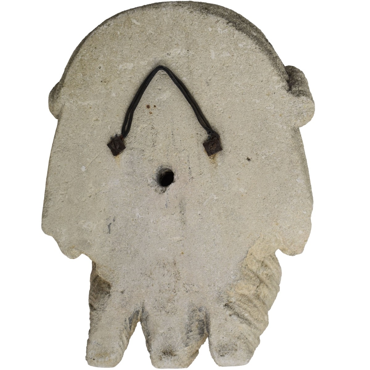 Antique Stone Bust of Poseidon