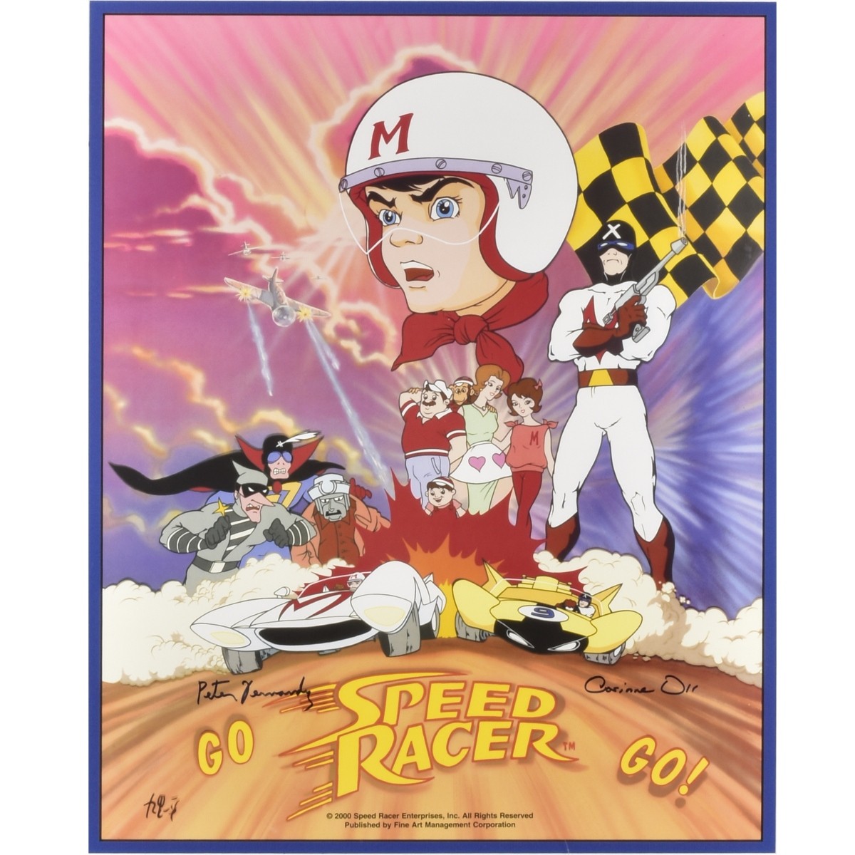 Collection of "Go Speed Racer Go" Posters