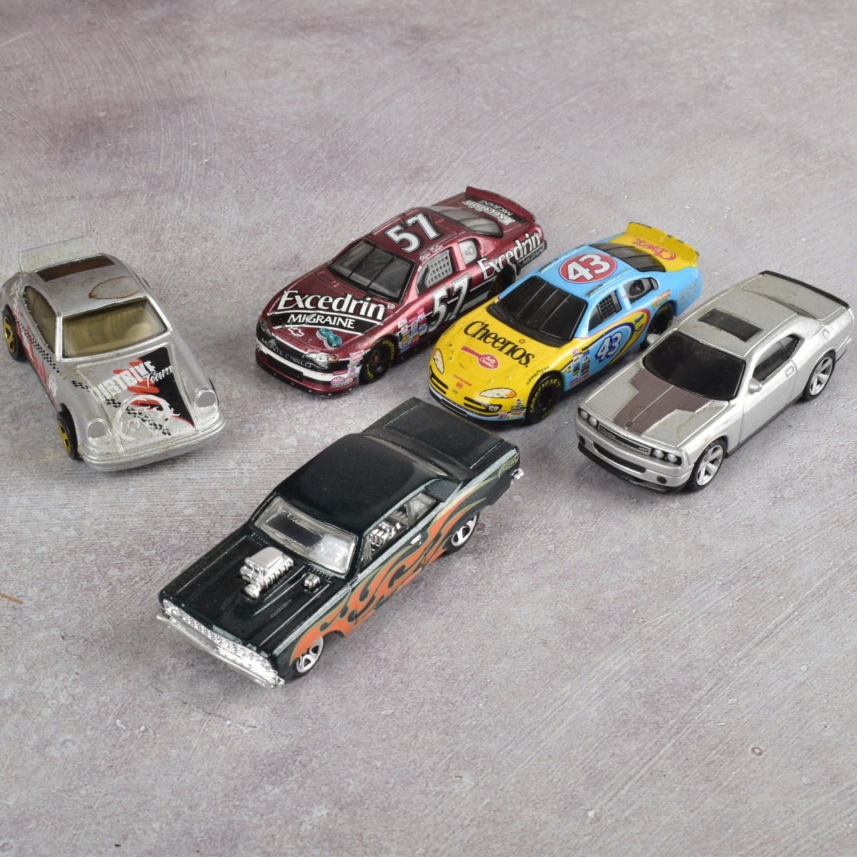 Antique Linotype Tray & Miniatures