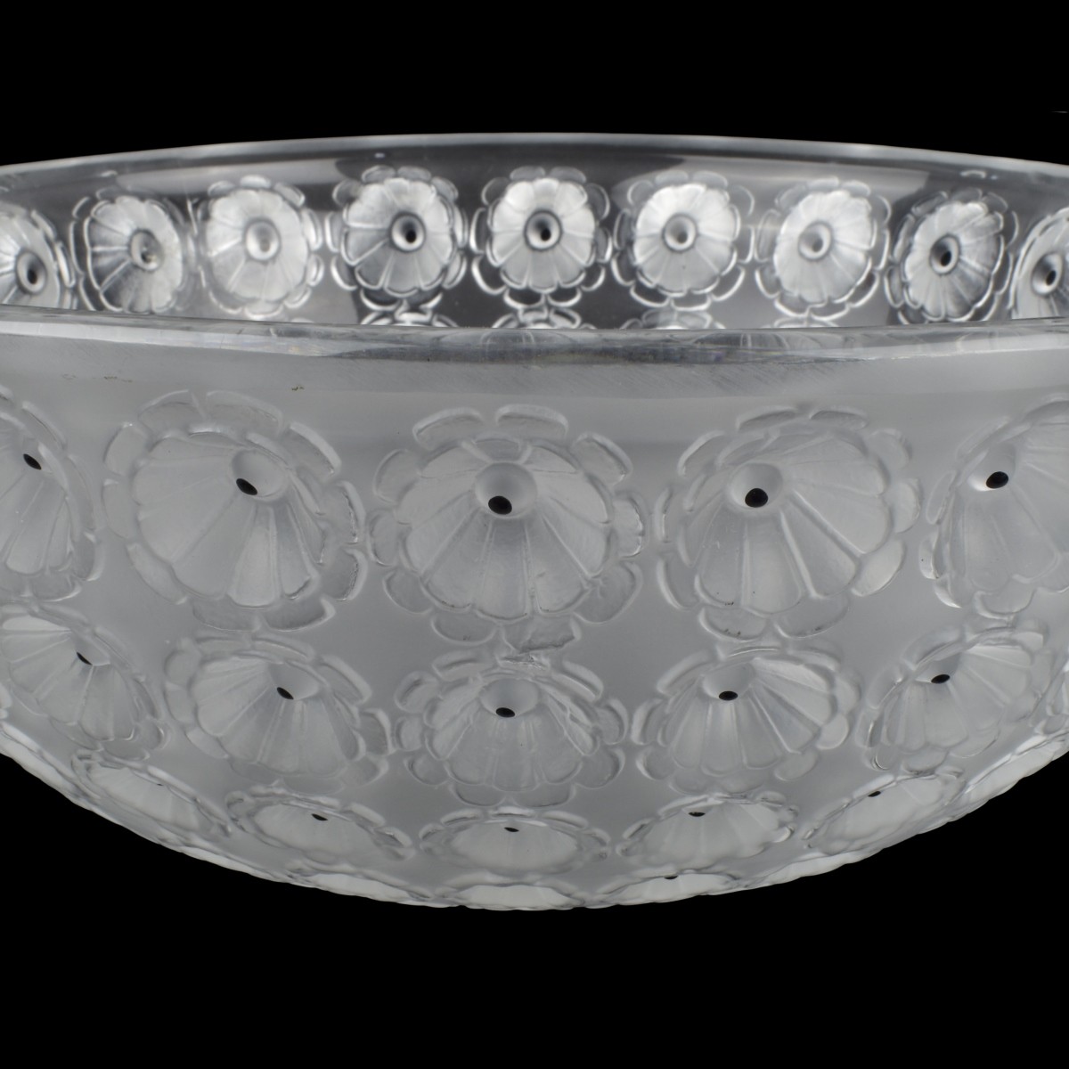 Lalique France "Nemours" Crystal Bowl